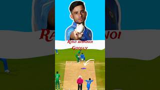 Ravi Bishnoi Googly 😱 How To Take A Wicket In Real Cricket 24 🤔 Real Cricket 24 shorts [upl. by Healey]