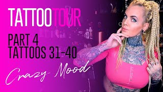 TATTOO TOUR 4⚡Tattoos 3140  The Crazy Mood [upl. by Soelch452]