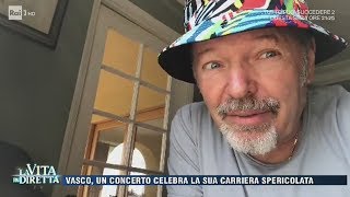 Vasco Rossi record mondiale di vendite per ununica data  La Vita in Diretta 25052017 [upl. by Ayiotal]