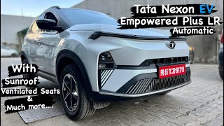 Tata Nexon EV AT Empowered LR Detail Review Road2Explore [upl. by Marrilee]