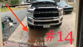 hotshot trucking  How to Replace Coolant Reservoir 2019 Cummins  14 [upl. by Sosthena]