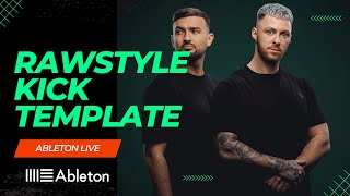 How To Make A Rawstyle Kick Like Vertile Rebelion amp many more Ableton Live Project Download [upl. by Gardy]