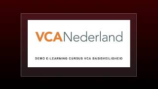 VCA online cursus als voorbereiding voor het VCA examen [upl. by Pedaiah]