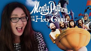 Monty Python And The Holy Grail Reaction  First Time Watching [upl. by Yenar]