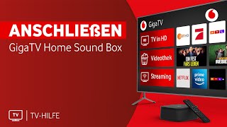 Vodafone GigaTV Home Sound Box Anschließen [upl. by Nim981]