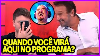 EMILIO LIGOU AO VIVO PARA O BOLA NO MEIO DO PROGRAMA E OLHA NO QUE DEU [upl. by Sacks619]