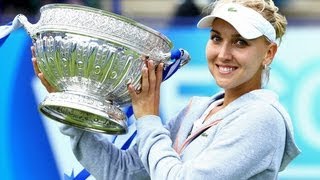 2013 Aegon International Final WTA Highlights [upl. by Kinnon]