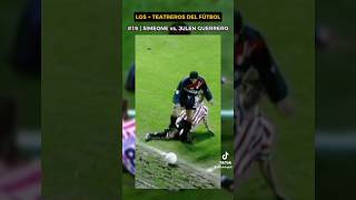 LOS  TEATREROS DEL FÚTBOL N19  Simeone vs Julen Guerrero julen simeone entradas falta humor [upl. by Giulia]