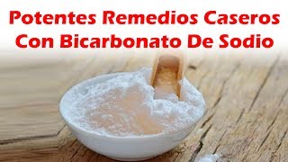 5 Potentes Remedios Caseros Con Bicarbonato De Sodio Para Que Sirve El Bicarbonato De Sodio [upl. by Nessie564]