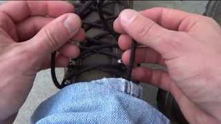 How to Tie a Shoe so it Never Comes Untied or Undone [upl. by Athallia]