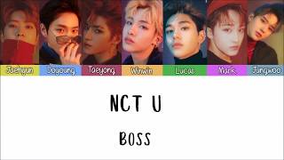 NCT U  Boss Lyrics Han  Rom  Indo Lirik Terjemahan Indonesia [upl. by Lokkin]