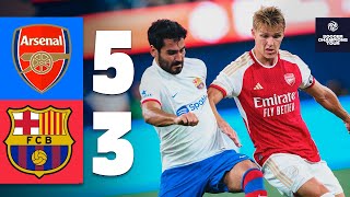 💥 HIGHLIGHTS I ARSENAL 53 BARÇA 💥 [upl. by Alac905]