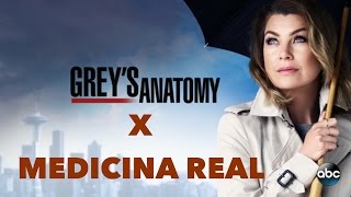 Greys Anatomy VS Medicina da Vida Real [upl. by Eeltrebor532]