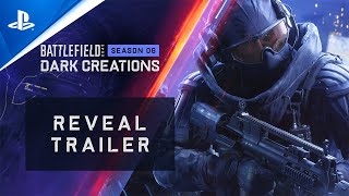 Battlefield 2042  Season 6 Dark Creations Reveal Trailer  PS5 amp PS4 Games [upl. by Yerot]