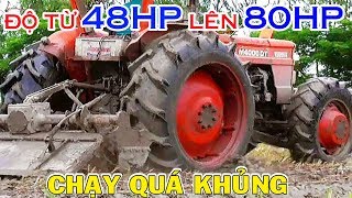 Tuyệt đỉnh độ máy cày từ 48 mã lực lên 80 mã lực nghe tiếng máy thôi là biết độ khủng KUBOTA M4000DT [upl. by Desai878]