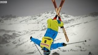 Three Canadian sisters go for the gold in Sochi  BBC News [upl. by Zelma383]