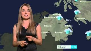 Weekend weather Sunny spells on Sat rain returns on Sun [upl. by Arabel]