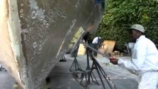 Interlux  Interprotect System  Maintaining Fiberglass Hull [upl. by Nuahsar]