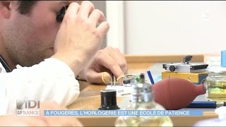 La formation des horlogers dexception  lécole dhorlogerie de Fougères [upl. by Elo770]