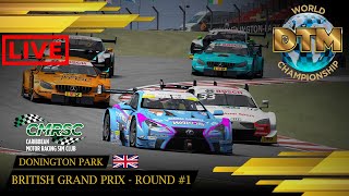 Live l Round 1 l British Grand Prix l CMRSC DTM World Championship 2024 [upl. by Atnohsal359]