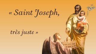 Saint Joseph très juste  par le chanoine dAbbadie dArrast [upl. by Tekcirc]