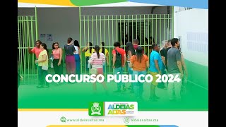 Prefeitura realiza concurso público com número recorde de público em Aldeias Altas [upl. by Ysnat599]