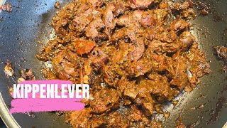 Surinaams Kippenlever Recept  chicken Liver Recipe [upl. by Llenaej78]