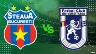 Steaua BucureČ™ti x FCU Craiova NARRAĂ‡ĂO JULIĂO CARDOSO [upl. by Hillhouse341]