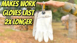 This Makes Work Gloves Last 2X Longer [upl. by Nosyt]