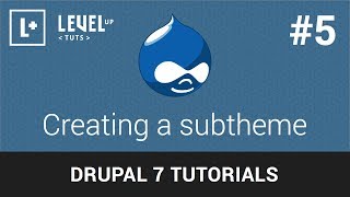 Drupal Tutorials 5  Creating a subtheme [upl. by Harrow853]