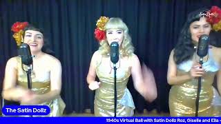 The Satin Dollz take over 1940s Ball [upl. by Anikahs]