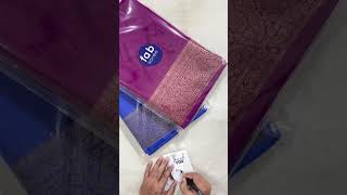 Packing Banarasi soft silk saree [upl. by Attelrahs231]