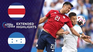 Costa Rica vs Honduras Extended Highlights  CONCACAF Nations League  CBS Sports Golazo [upl. by Nette100]