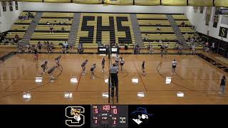 JV and Varsity Volleyball Live Solanco vs LampeterStrasburg [upl. by Aicilas]