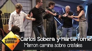 Ciencia con Marron en El Hormiguero 30  El secreto para caminar descalzo sobre vidrio sin cortarse [upl. by Leverick]