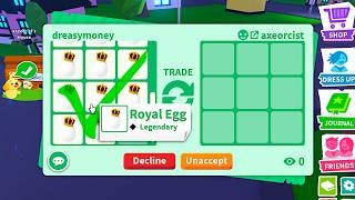 WFL Trade Adopt Me  Royal Egg [upl. by Nolly143]