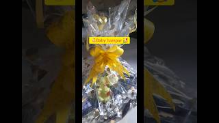 👶baby hamper🥳hampers baby babygirl hamperaqiqah hampersbirthday homemade handmade ytshorts [upl. by Akenihs]