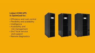 Liebert® EXM™ UPS Overview Data Center Energy Star Certified UPS [upl. by Crissy]