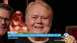 Louie Anderson Emmywinning comedian dies at 68 l ABC7 [upl. by Yuille814]