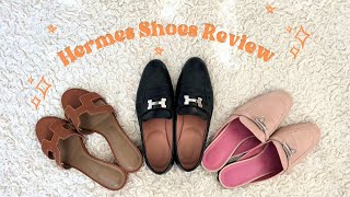 Hermes Shoe Collection and Honest Review [upl. by Idnem275]