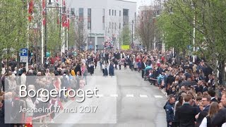 Borgertoget på Jessheim 17 Mai 2017 [upl. by Manley]