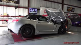 Saturn Sky Upgraded Turbo System Custom Exhaust Heat Exchanger 330 Rwhp [upl. by Hau]