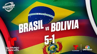 Highlights amp Goals Brasil vs Bolivia 51  Rumbo al Mundial  Telemundo Deportes [upl. by Ynoble]