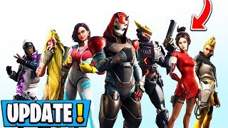 NEW Fortnite Season 9  All Battle Pass Skins Unlocked New Map All Changes [upl. by Carola]