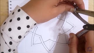 How to draw an Islamic geometric pattern 4  زخارف اسلامية هندسية [upl. by Iegres]