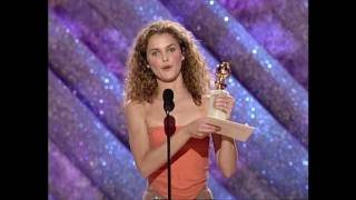 Keri Russell Wins Best Actress TV Series Drama  Golden Globes 1999 [upl. by Bridgette]