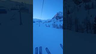 Skiing Nassfeld 🤩🤩🤩 nassfeld skiing skiingisfun [upl. by Lucille]