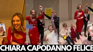 Chiara Ferragni festeggia Capodanno con Vitto e Leo countdown alle 9 di sera 🤣🤣🎉🎇 [upl. by Bernardo148]