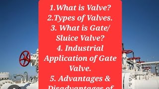 What is Valve What is GateSluice valve Working principle of Gate valve Installation process [upl. by Mode281]