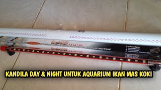 review lampu celup kandila day and night 3 mode untuk aquarium ikan mas koki [upl. by Deutsch]